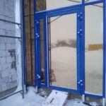Алюминиевая дверь 800×2300 мм. GFTD49202
